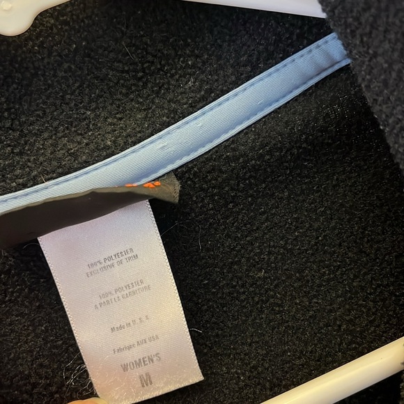 PATAGONIA SYNCHILLA Black Fleece Jacket - Full Zip - Woman’s M - Picture 5 of 10